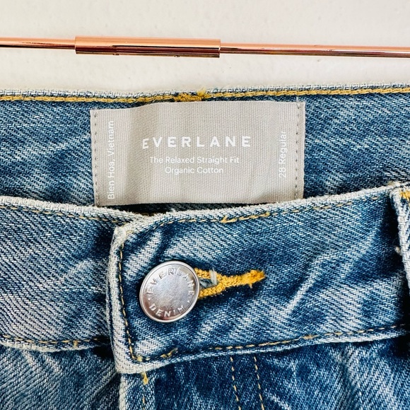 New Everlane Jeans The Relaxed Straight Fit Organic cotton - Picture 8 of 9